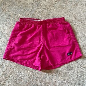 Patagonia Women’s Baggies Shorts, Hot Pink, XS